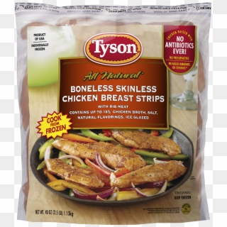Tyson® Boneless Skinless Chicken Breast Strips, - Bagged Frozen Chicken Breast Clipart