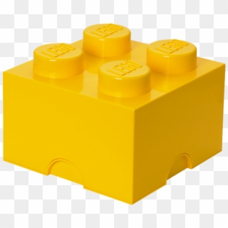 Lego Storage Brick - Lego Yellow Brick Clipart