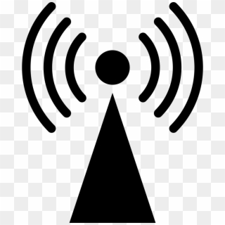 Wifi Signal Interface Symbol Comments - Wifi Tower Icon Clipart