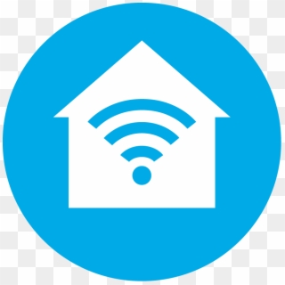Wifi You Can Rely On - Youtube Round Icon Blue Clipart