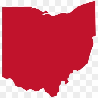 Ohio State Outline - Election Map Of Ohio Clipart