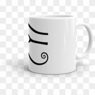 Tsunami Silhouette Coffee Mug - Coffee Cup Clipart