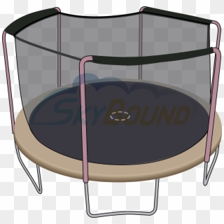 14 Ft Hd Trampoline Net With Sleeves - Bouncepro Clipart