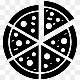 Pizza - Pizza Icon Png Clipart