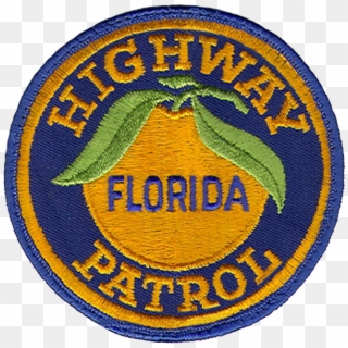 Patch Of The Florida Highway Patrol - Florida State Police Patch Clipart