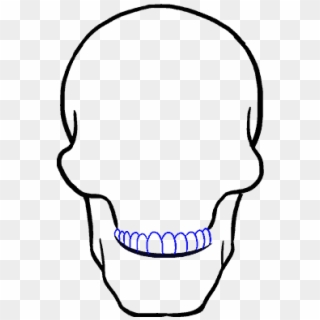 Cartoon Skull Drawing - Draw A Skull Clipart