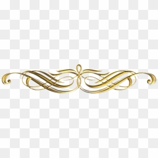 Free Png Gold Fancy Line Designs Png Image With Transparent - Golden Decorative Line Png Clipart