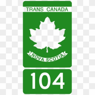 Trans Canada Highway Sign Clipart
