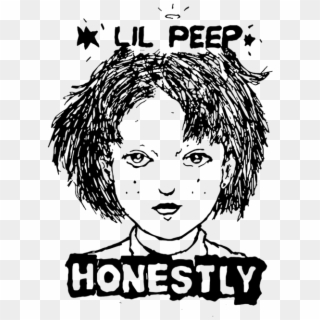 Bleed Area May Not Be Visible - Lil Peep Honestly Lyrics Clipart
