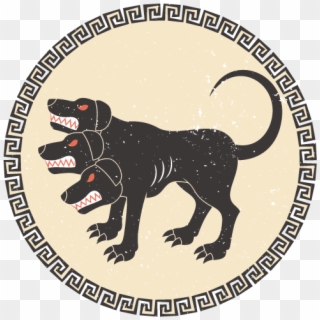 Greek Mythology Png Photos - Cartoon Three Headed Dog Clipart