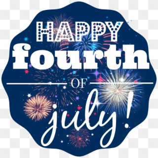 Happy Fourth Of July - Fireworks Clipart