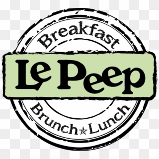 Le Peep Restaurant Logo Clipart