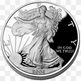 2016 Silver American Eagle - Silver Rounds Clipart
