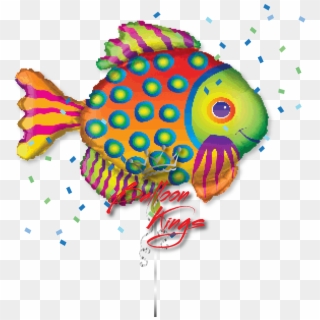 Tropical Fish - Fish Foil Balloon Clipart