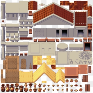 Lpc Ancient Greece Architecture - Ancient Greece Pixel Art Clipart