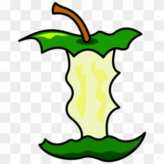 Apple Core - Openclipart - Png Download