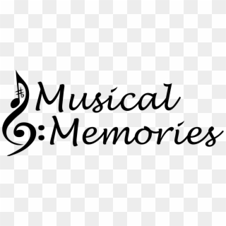 Musical Memories - Calligraphy Clipart
