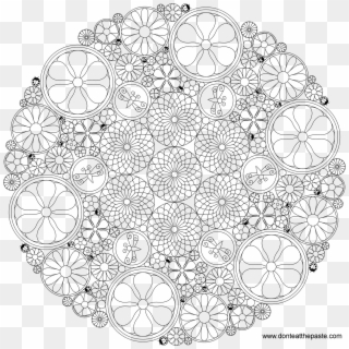 Intricate Coloring Pages Incredible - Love Mandala Coloring Clipart