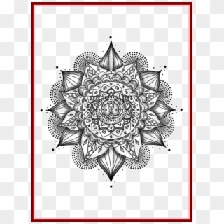 Awesome Png Transparent All Tattoo Pict Of - White Mandala Picsart Png Clipart