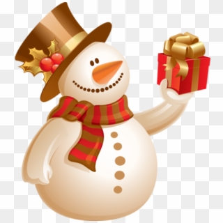 Snow Man Png Free Download - Снеговики Png Clipart