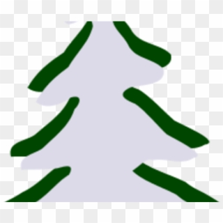 Pine Clipart Snow Tree - Png Download