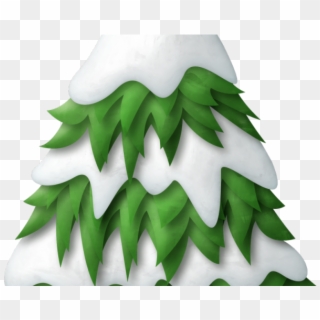 Pine Clipart Snow Tree - Winter Tree Clipart Png Transparent Png