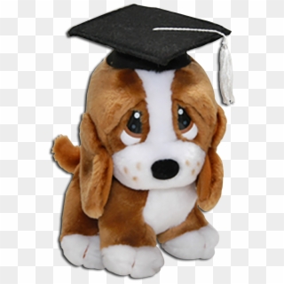 Graduation Dog Stuffed Animal Clipart