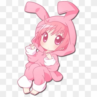 Anime Smile Gif Photo - Anime Bunny Girl Chibi Clipart