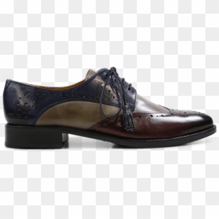 Derby Shoes Betty 3 Crust Burgundy Smoke Navy Tassel - Leather Clipart
