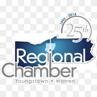 25th Anniversary Logo - Youngstown Warren Regional Chamber Clipart