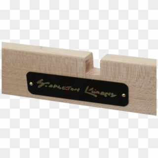 This Stapleton Kearns Signature Nameplate Replicates - Plywood Clipart