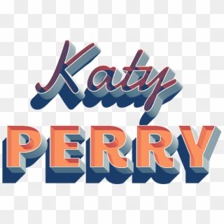 Katy Perry Name Logo Png - Katy Perry Name Tag Clipart