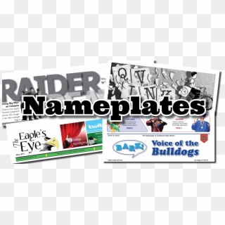 View Larger Image Creative Newspaper Names Newspaper - Newspaper Name Plate Design Clipart