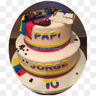 Colombian Birthday Cake Clipart