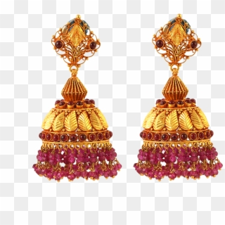1200 X 1200 19 - Lakshmi Jhumkas Gold Clipart