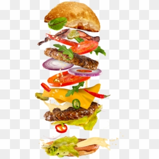 Tower Burger - Hamburger Clipart