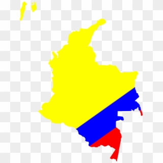 Free Map Of Colombia - Mapa De Colombia Vector Png Clipart