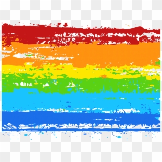 Rainbow Grunge Paint Banner 7jfp5z Converted Clipart