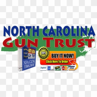 North Carolina Nfa Gun Trust - Poster Clipart