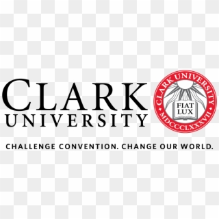 Clark University Horizontal Red Tag - Wall Clock Clipart