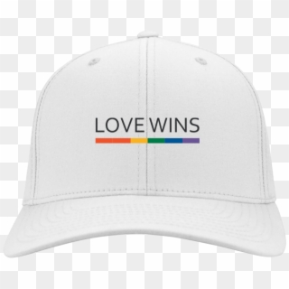 Love Wins Gay Pride Hat - Baseball Cap Clipart