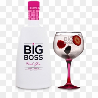 Big Boss Pink - Gin Big Boss Pink Clipart