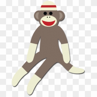 Sock Monkey Clipart Free - Png Download