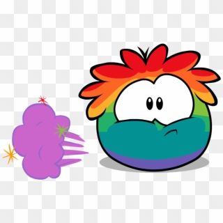 Fart Png - Club Penguin Puffle Paper Clipart