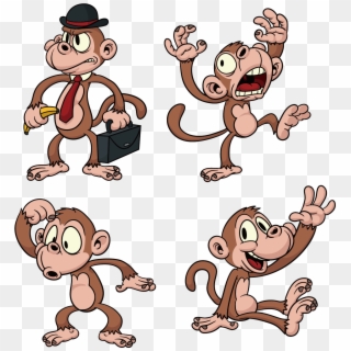Full Size Of How To Draw A Cute Cartoon Baby Monkey Evil Chimpanzee Cartoon Clipart Pikpng