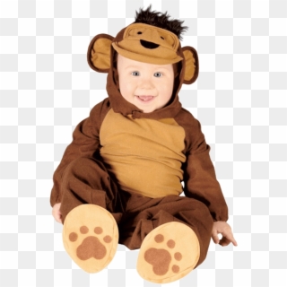 Baby Monkey Costume - Botargas De Bebe Para Montajes Clipart