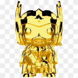 The First Ten Years - Chrome Gold Marvel Pops Clipart