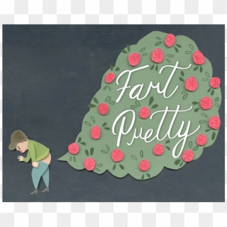 Fart Pretty - Christmas Tree Clipart