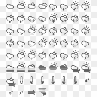 60 Free Weather Icons - Png Free Weather Icons Clipart