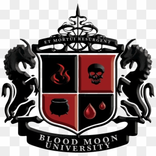 School Crest - Vampire Emblem Clipart
